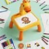 Projection Painting Table Projection painting table with light projector for children